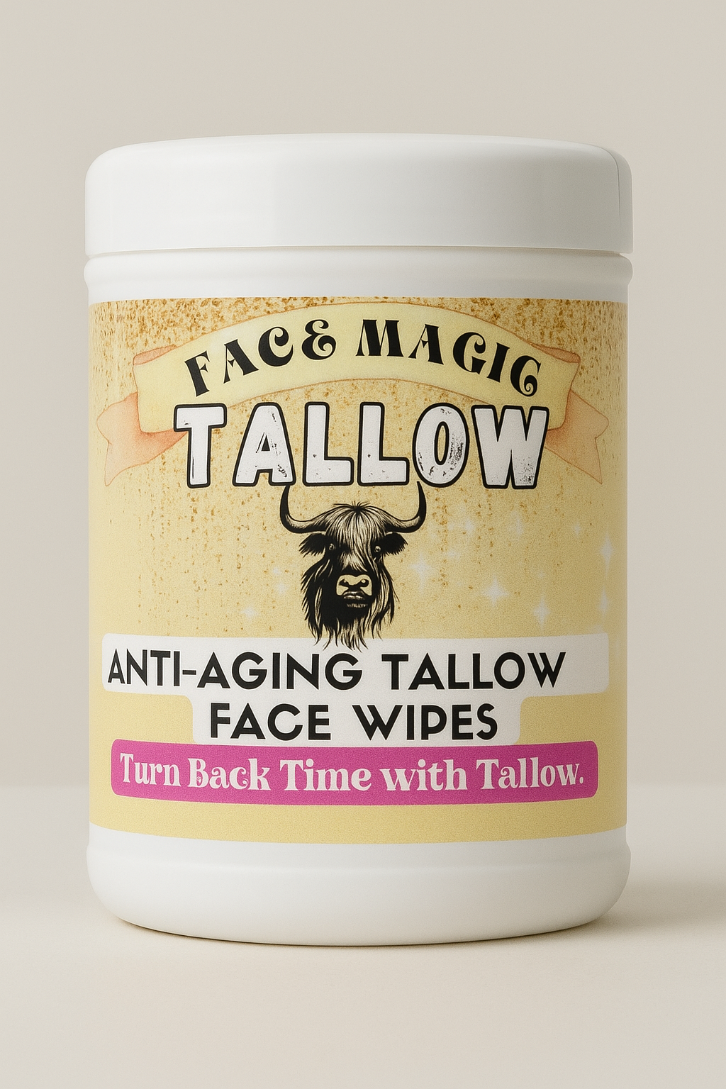 Face Magic: Tallow Cleansing Wipes