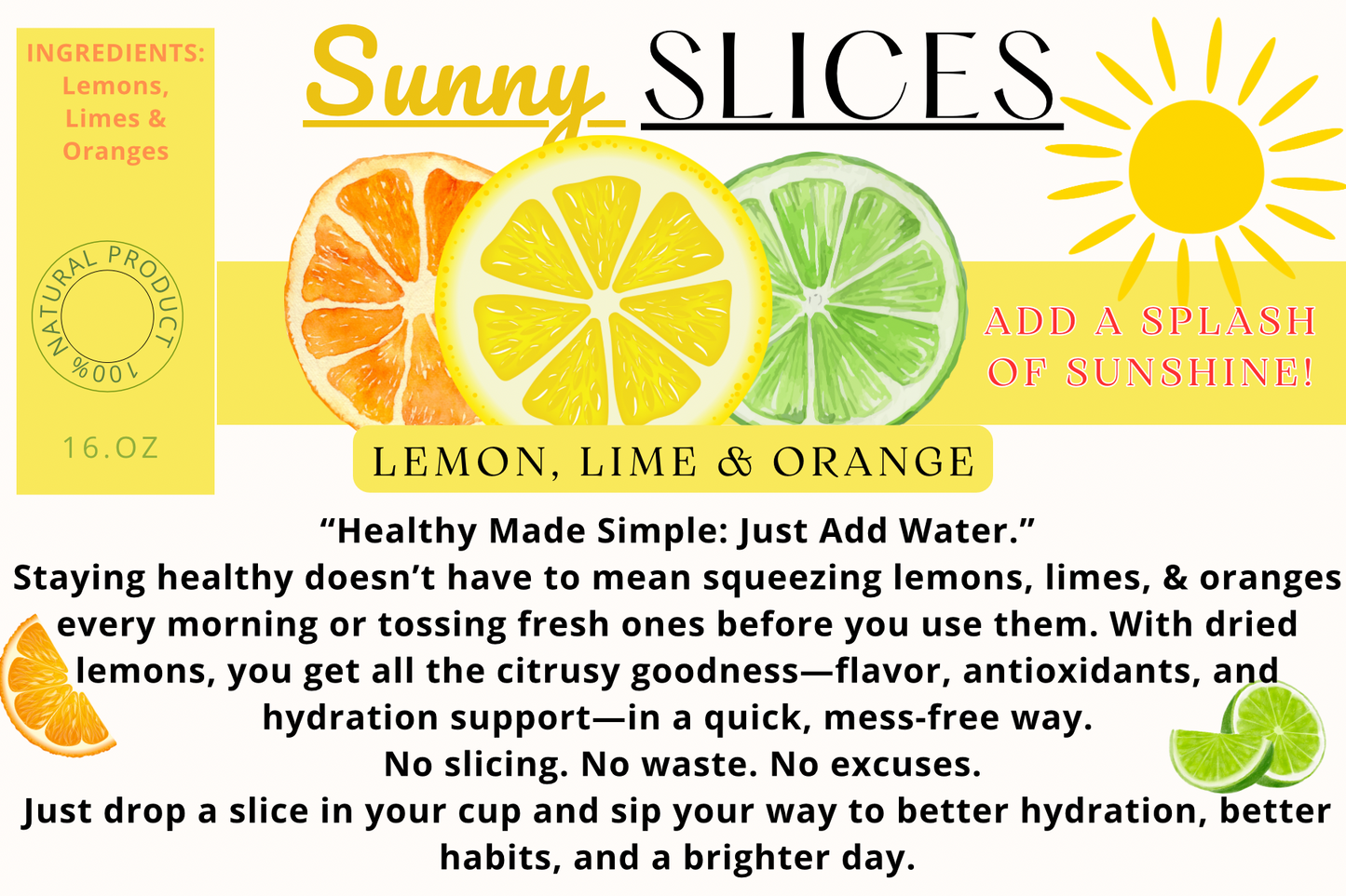 Infuse & Glow-Triple Citrus Splash