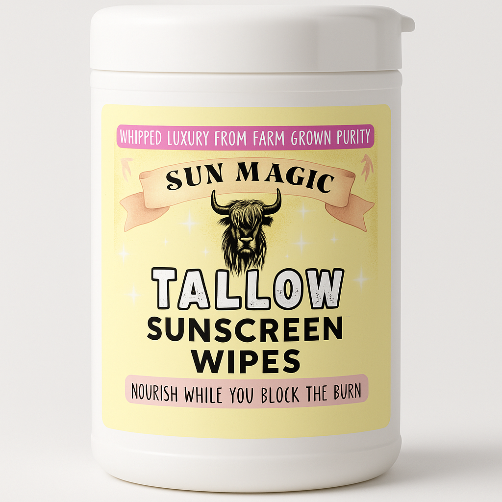 Sun Magic-Tallow Sunscreen Wipes