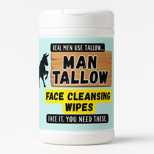 Man Magic: Tallow Face Cleansing Wipes