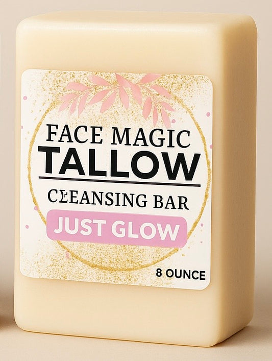 Face Magic: Tallow Fresh Face GLOW Cleansing Bar