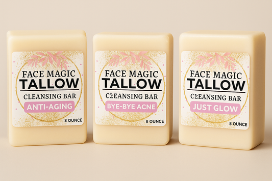 Face Magic: Tallow Fresh Face GLOW Cleansing Bar