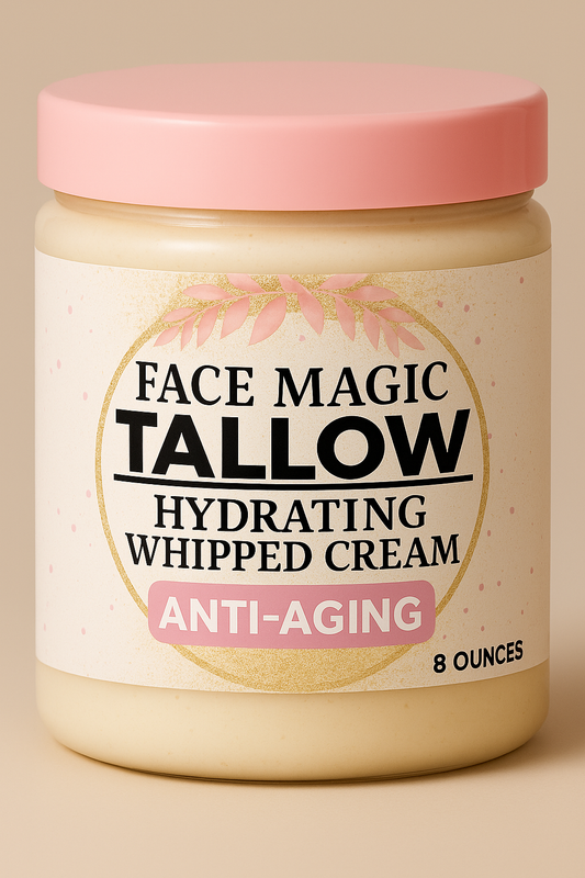 Face Magic: Tallow Anti-Aging Whipped Cream